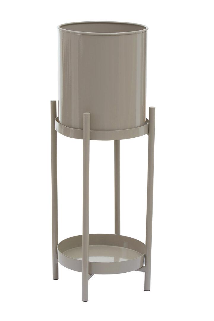 Asher Two-Tier Plant Stand Grey 1