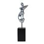 Metal figure silver 0