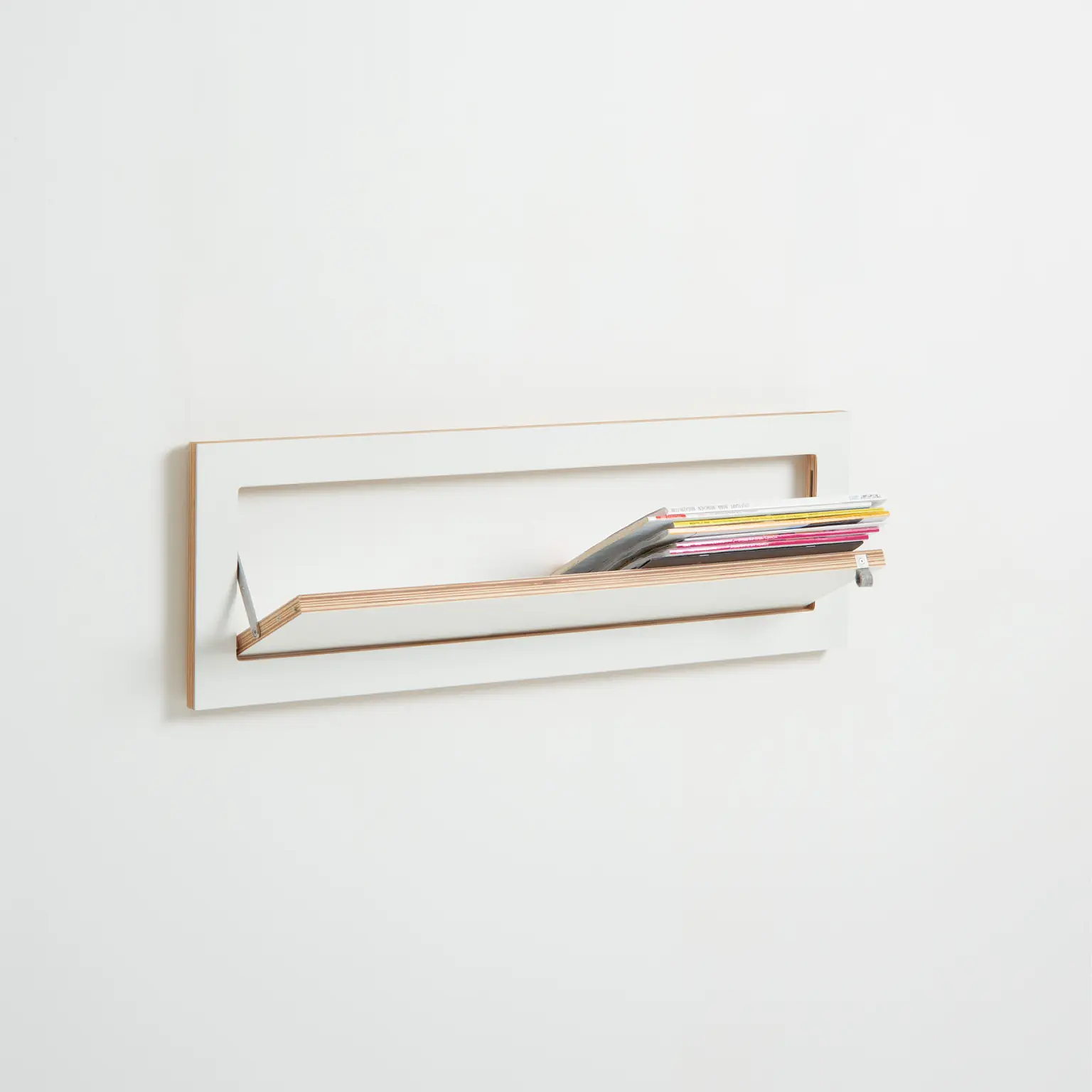 Fläpps Shoe Shelf Wood White 80 x 27 cm 3