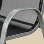 Stapelstuhl Aluminium Silber 5