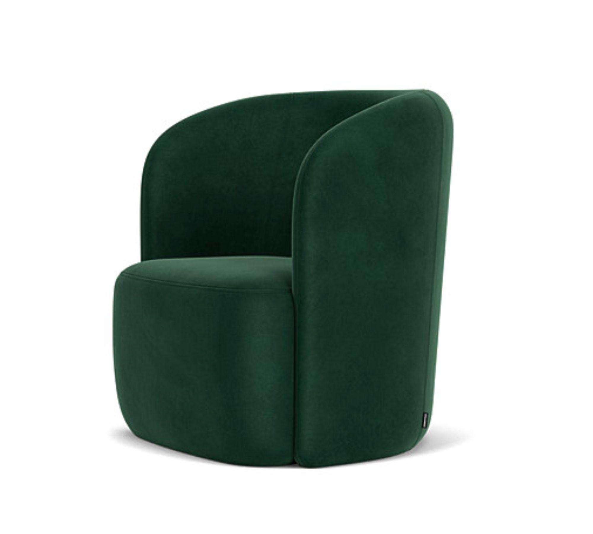Blair Dreh-Sessel Velour Lux Dark Green 0