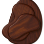 Cutting boards 3-piece set Brown 0