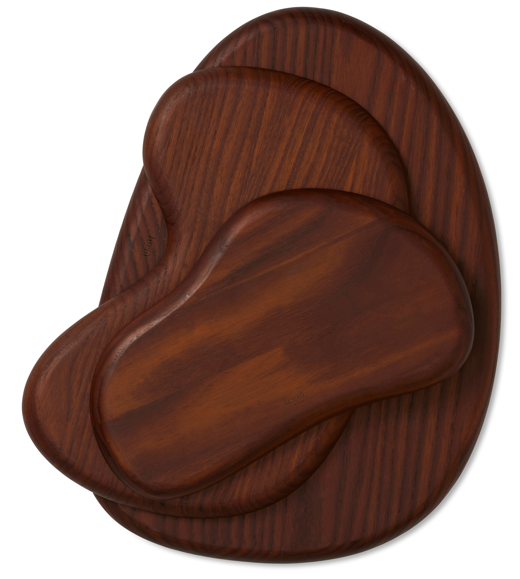 Cutting boards 3-piece set Brown 0
