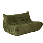 Togo Lounge Set 5-piece Corduroy Sage Green 2