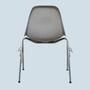 Eames Fiberglass Side Chair by Herman Miller Light Grey 3