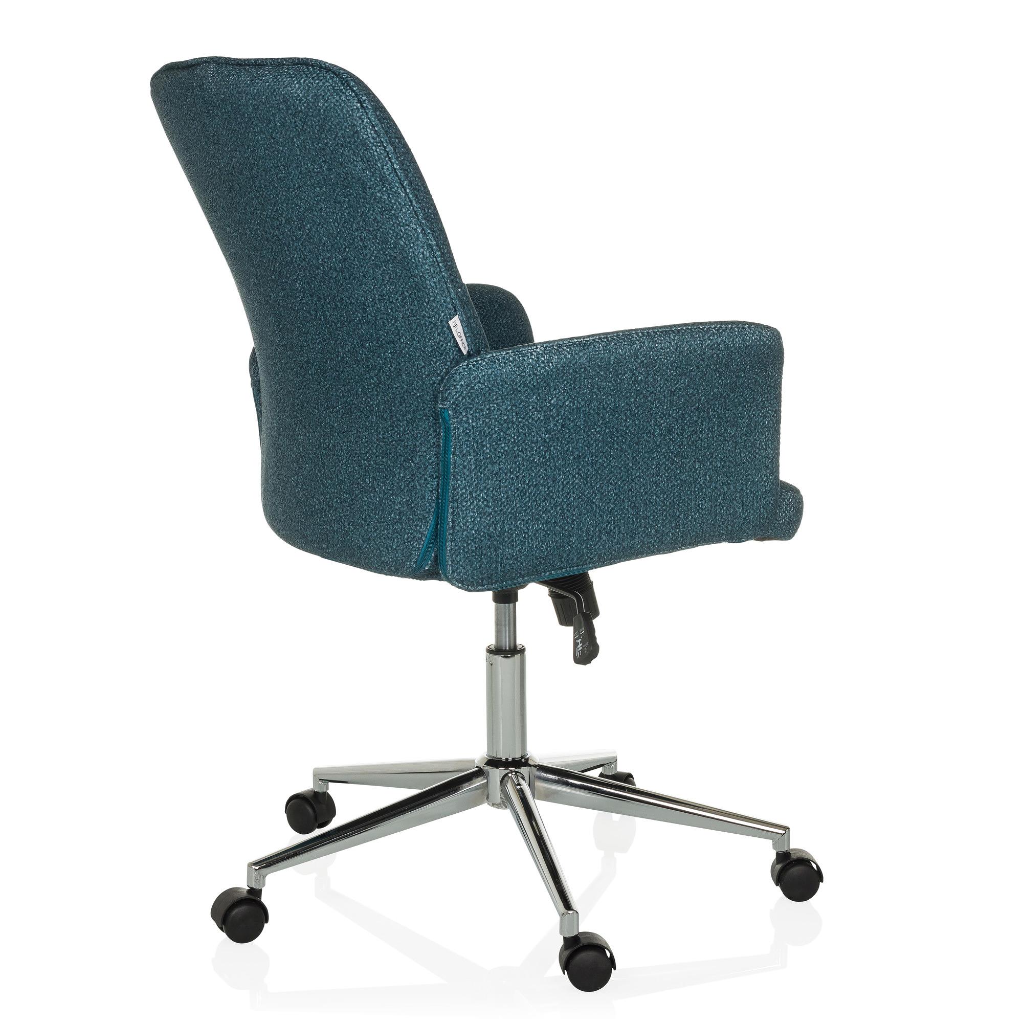SOLAO 400 Office Chair Swivel with Casters Petrol 9