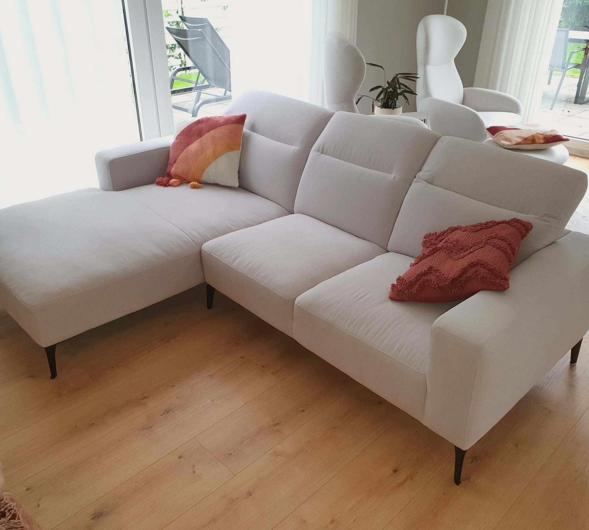 Zürich Sofa 3-Sitzer mit Ruhemodul Frisco Beige 0