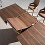 Extendable Dining Table Brown 7