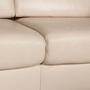 Flex Plus Sofa 2-Sitzer Leder Creme 2