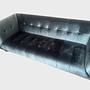 Sofa 3-Sitzer Samt Petrol 0