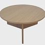Cece Coffee Table Oak Ø 70 cm 6