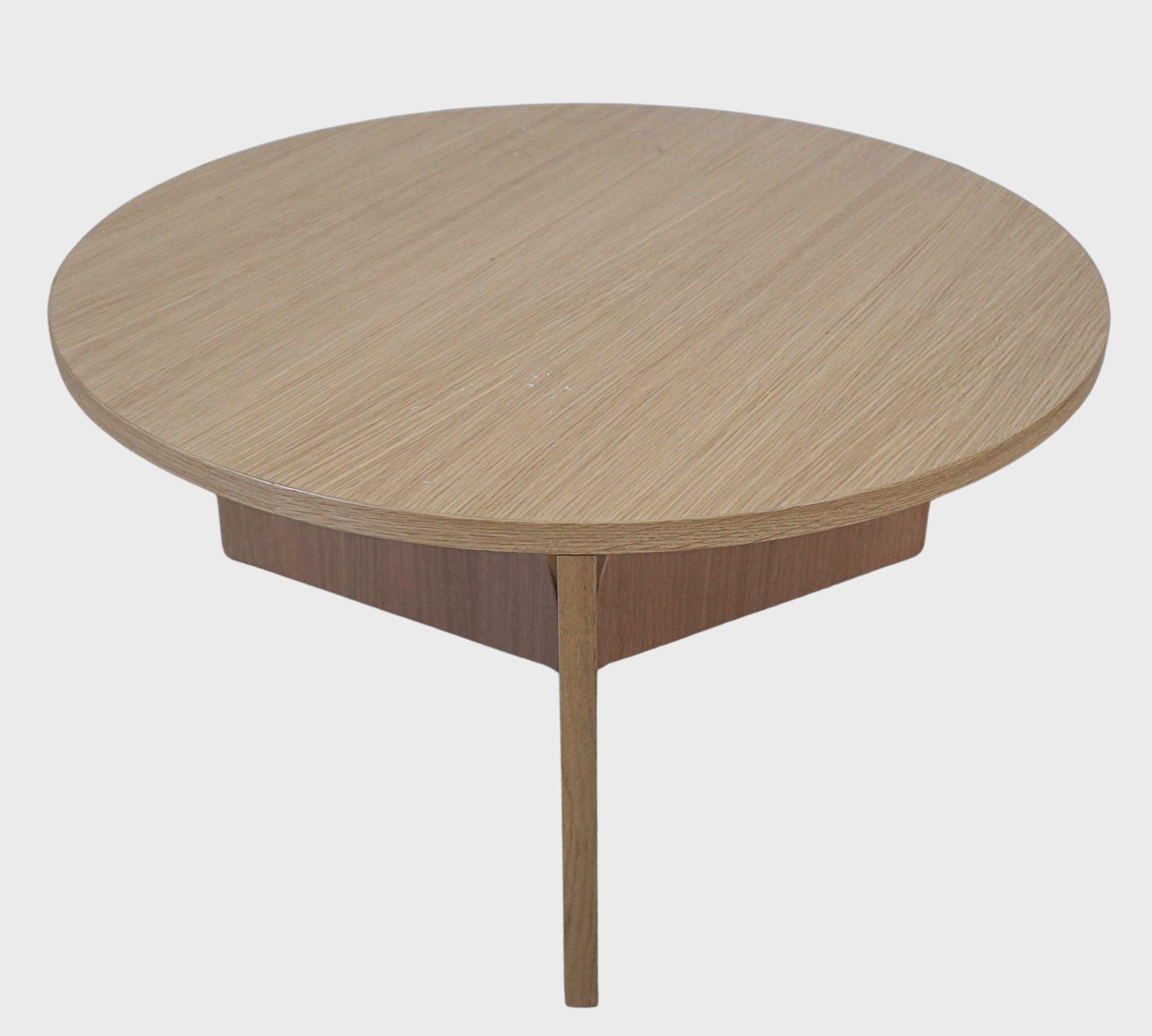 Cece Coffee Table Oak Ø 70 cm 6