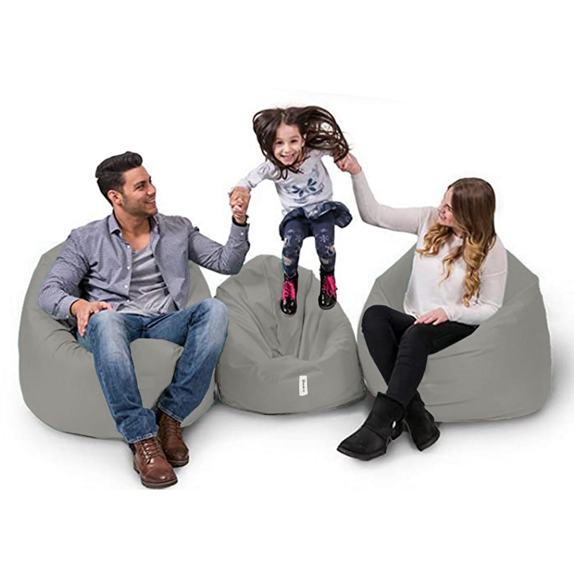 Iyzi 100 Pouf da giardino Fumé 2