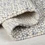 Minerals Teppich Wolle Blau 60x230cm 3