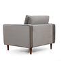Rome Armchair Light Grey 5