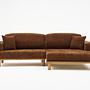 Rens Sofa Récamiere Rechts Braun 6