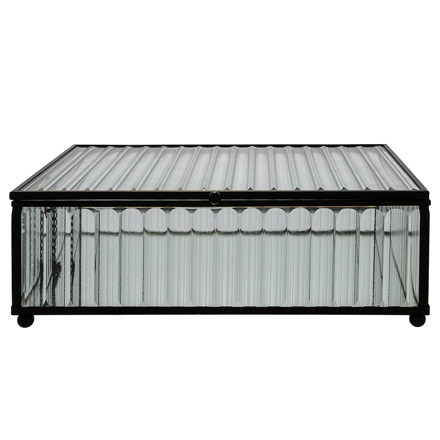 Box Sigtuna Glas / Metall Schwarz 4