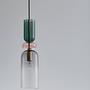 Pendant light Murano Type D Aluminum 1-light 4