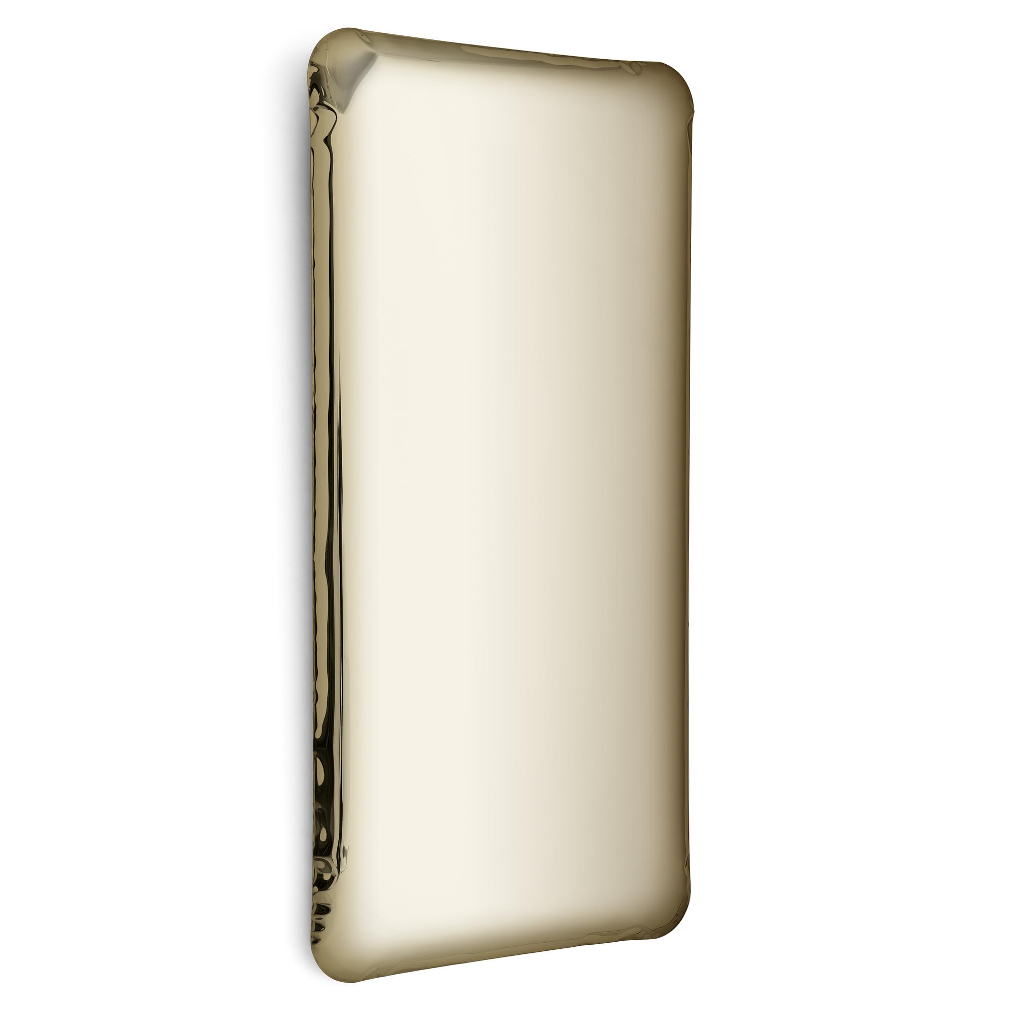 Table Mirror Q2 Stainless Steel Aurum Light Gold 0