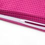 Kissenhülle aus Waffelpiqué 100% Baumwolle Pink 2