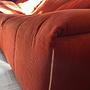 Plumy Sofa 3-Sitzer Baumwolle Rot 2