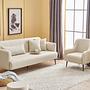 Revos Sofa 3-Sitzer Creme 1