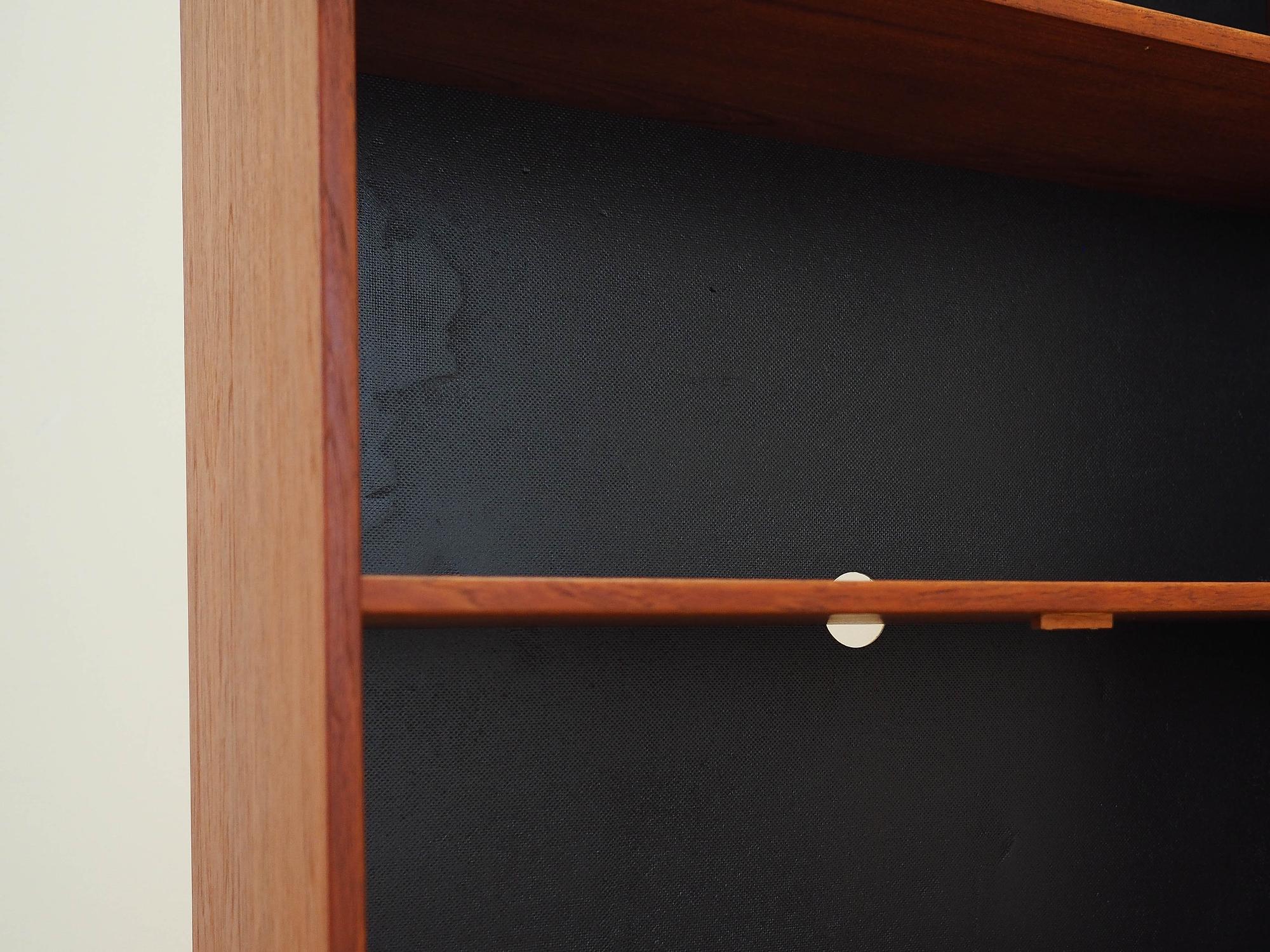 Teak bookshelf Brown 1960s 10