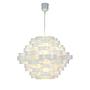 White Line Pendant Lamp Paper White 0