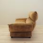 Sofa Velours Braun 1970er Jahre 3
