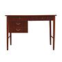 Teak-Schreibtisch Braun 1960er Jahre 0