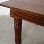 Vintage Eichen Tisch Braun 1960 Jahre 9