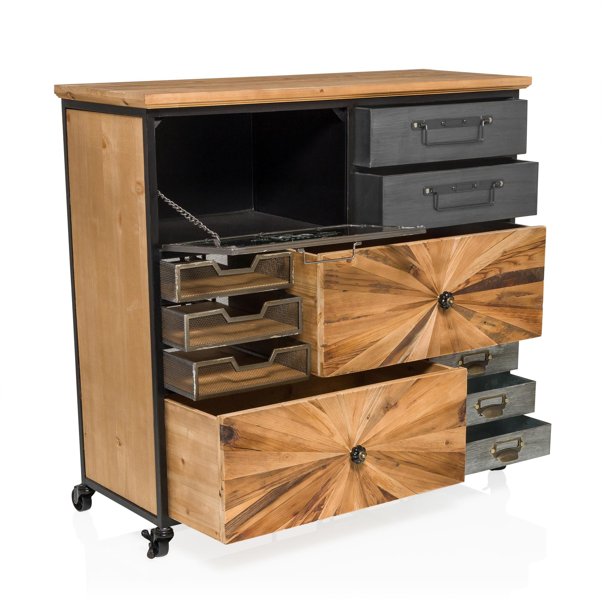 CONTINENTO XL Kommode Tannenholz 2