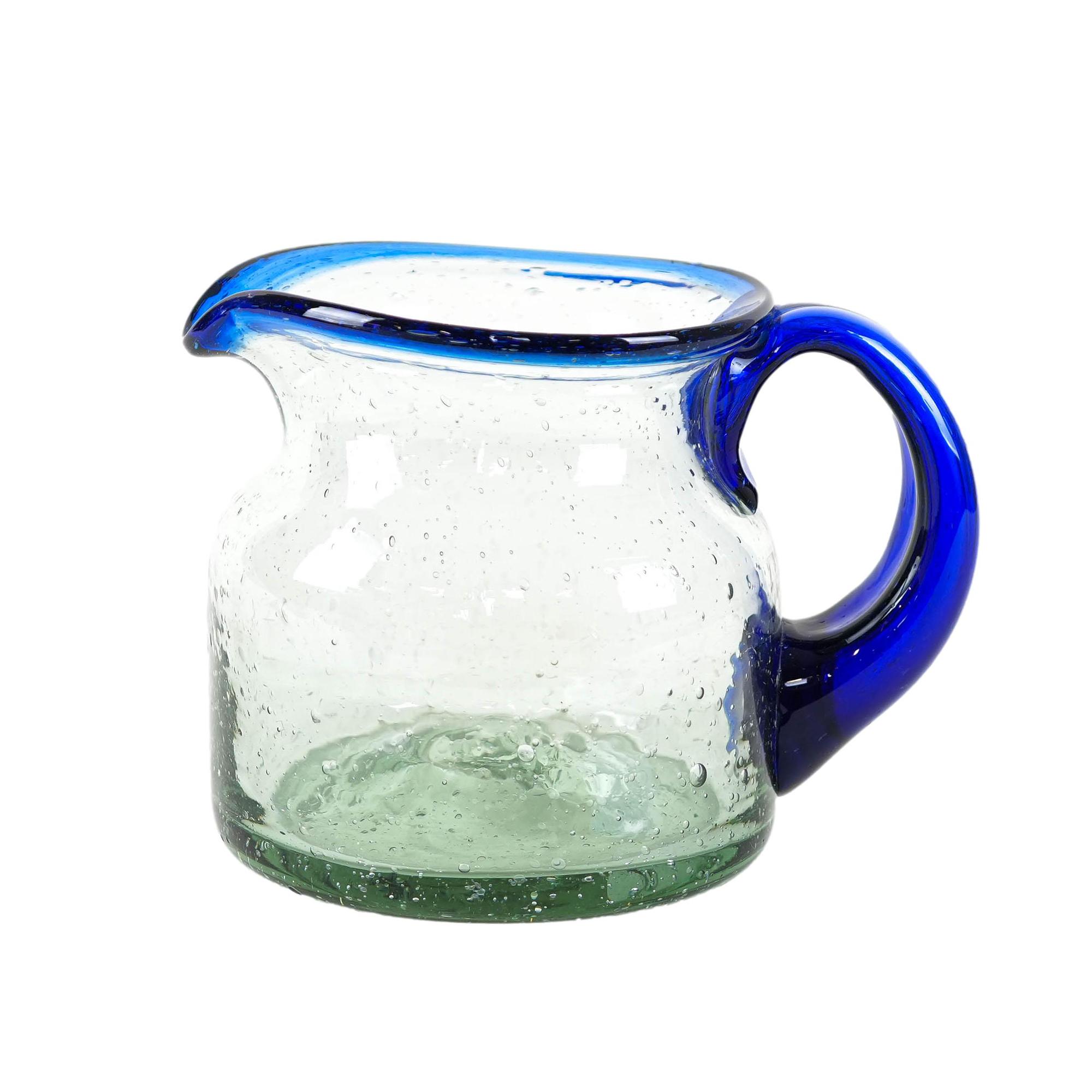 Milk jug glass 1970s 0