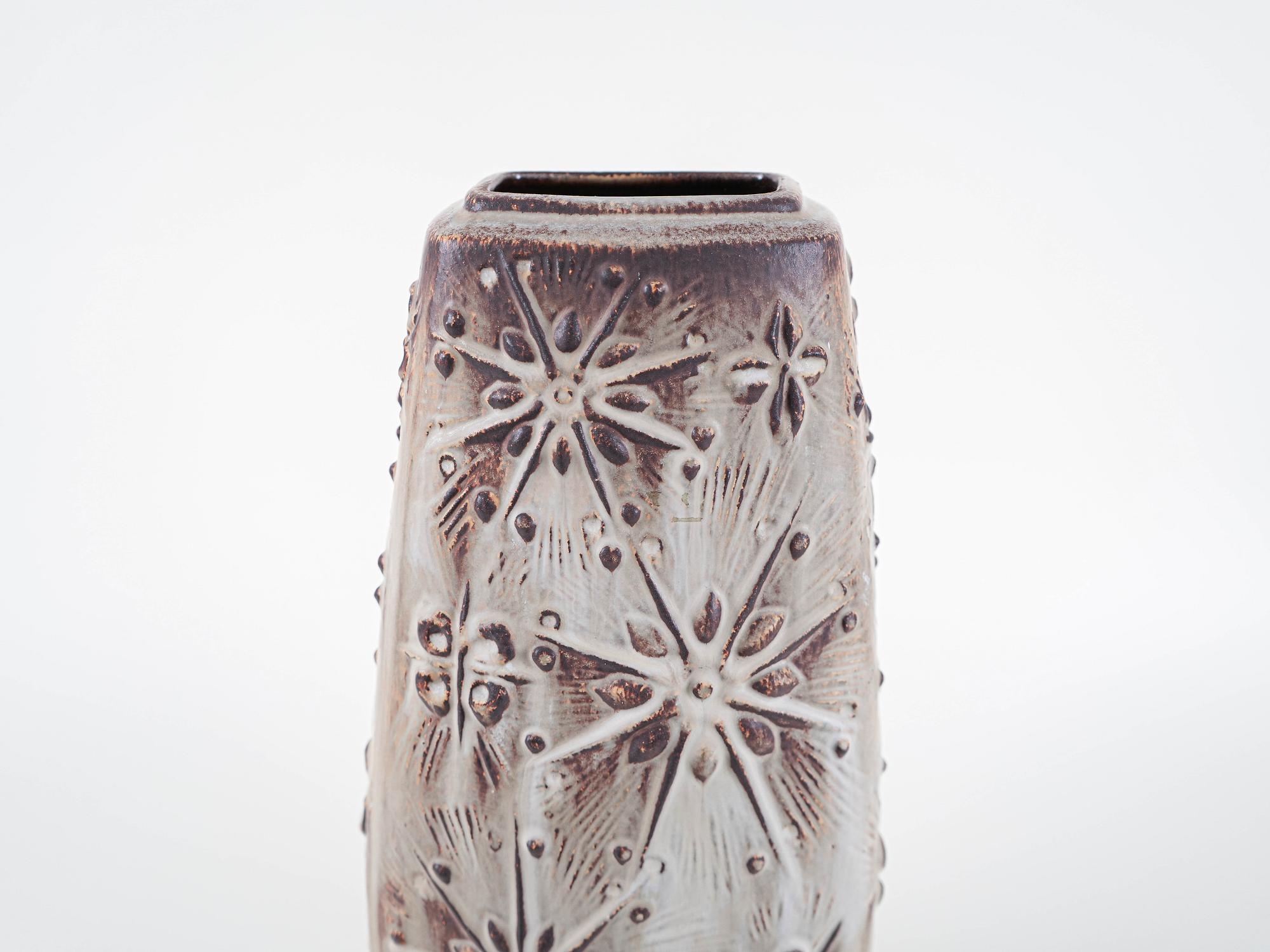 Ceramic Vase Beige 1960s 7