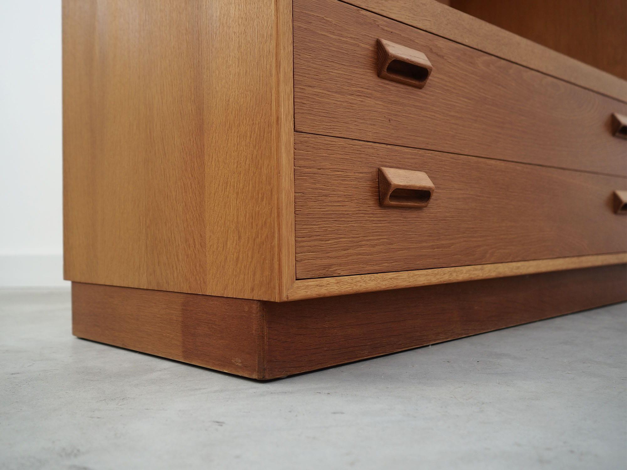 Vintage Bücherregal Holz Braun 1970er Jahre 11