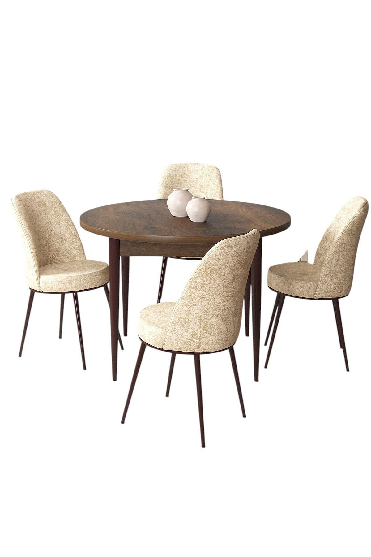 Tor Dining room set Baroque and Cream 2