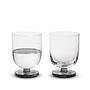 Puck Wasserglas 2-er Set Transparent 3