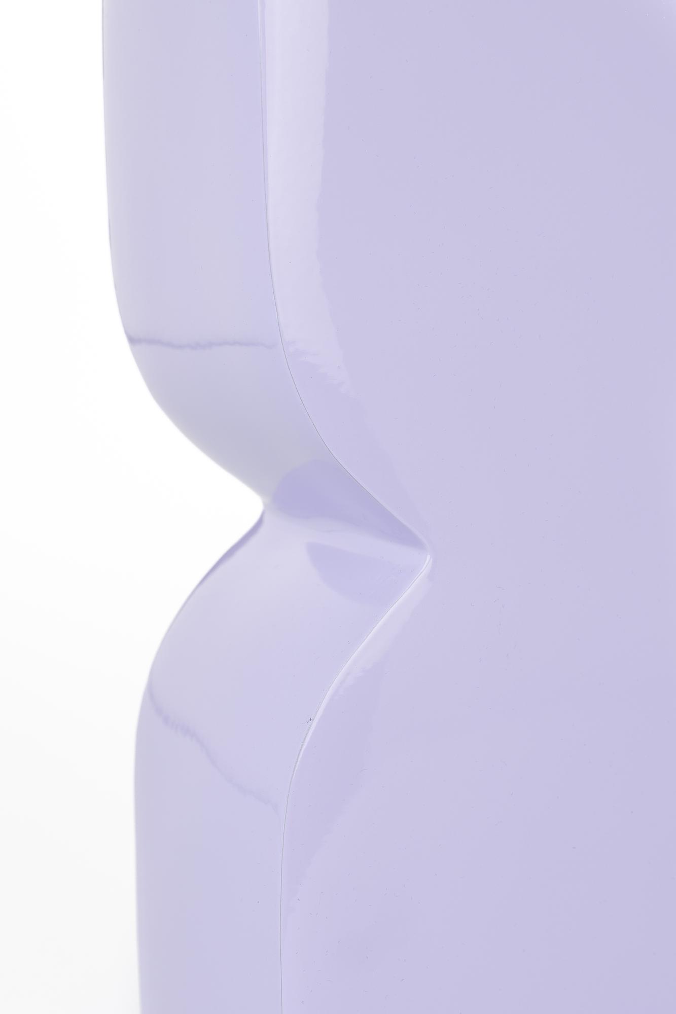 Cones Vase Aluminium Lila 3