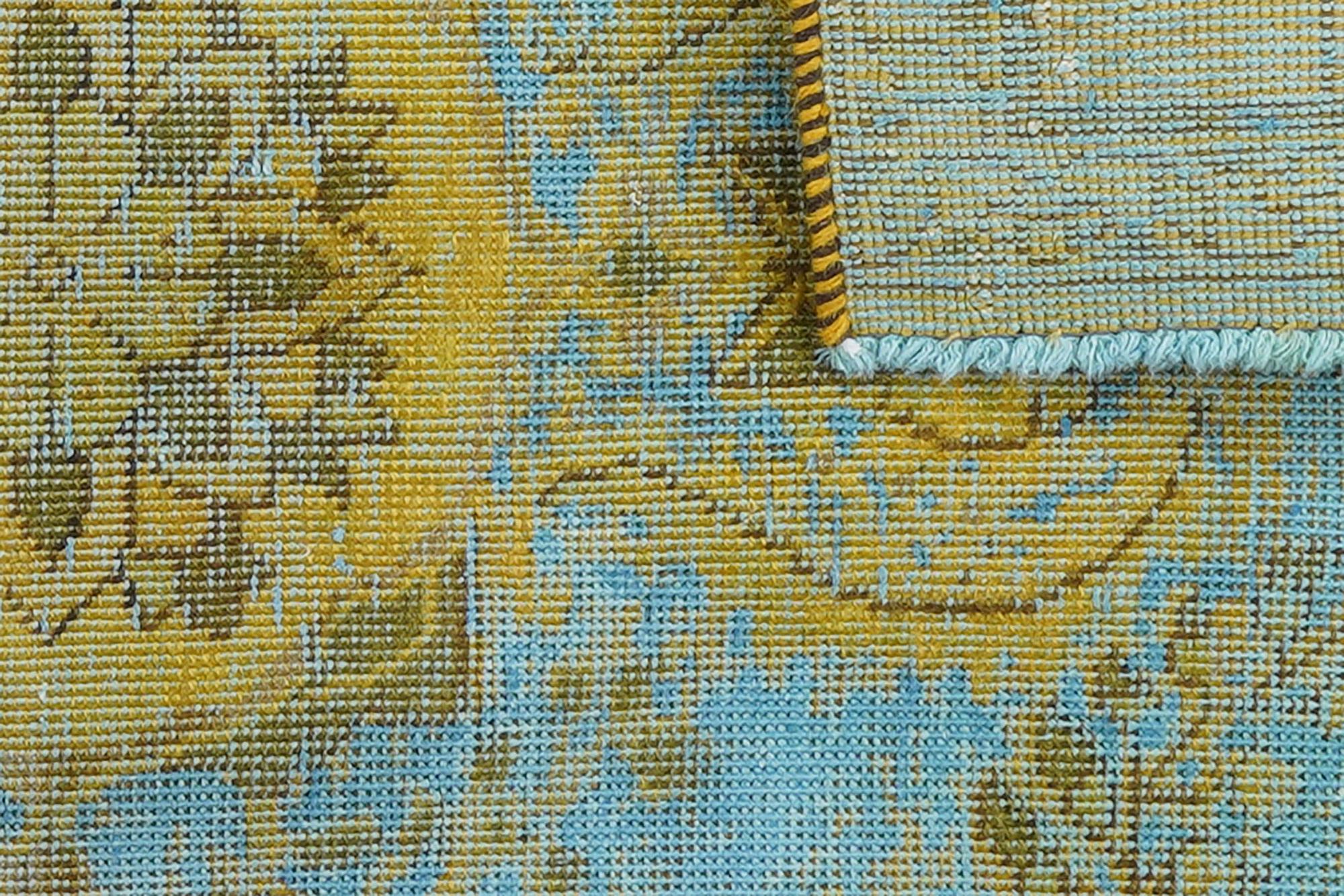 Vintage Teppich Grün 5