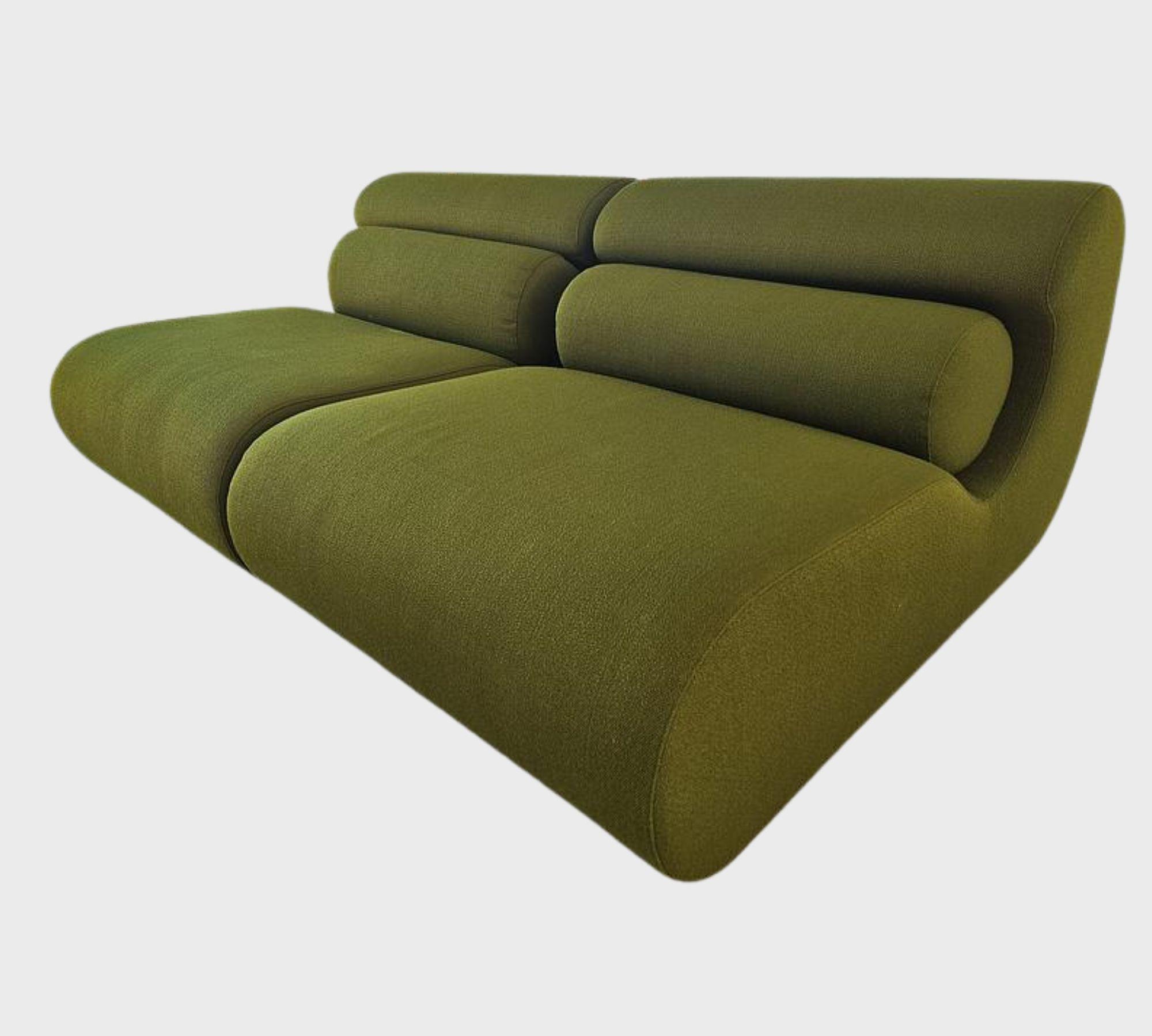 Ola Sofa 2-Sitzer Olivgrün 0