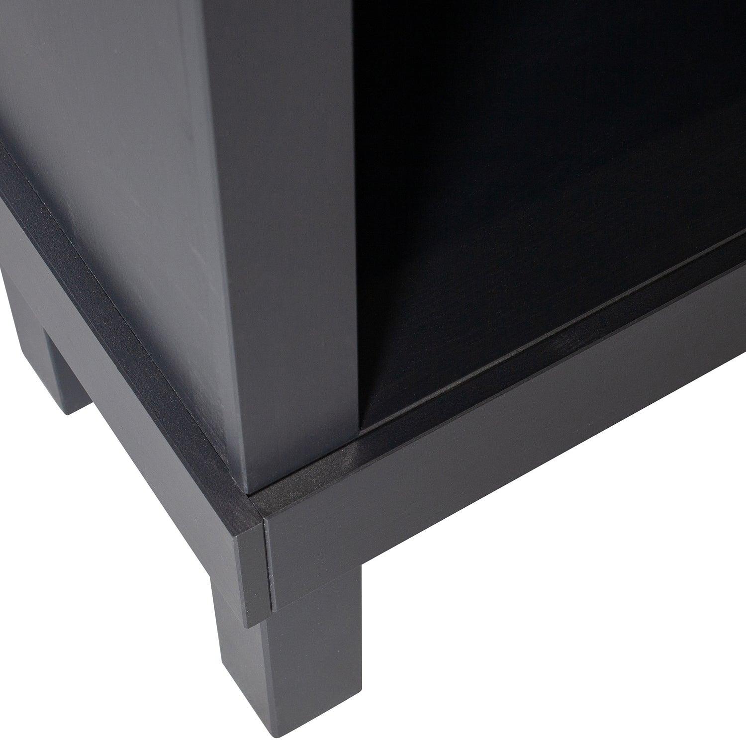 Bonk Cabinet Wood Black 6