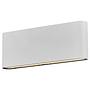 Kinver Wandleuchte Aluminium Glas 1-flammig 1