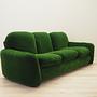 3-Sitzer Sofa Velours Grün 1970er Jahre 8