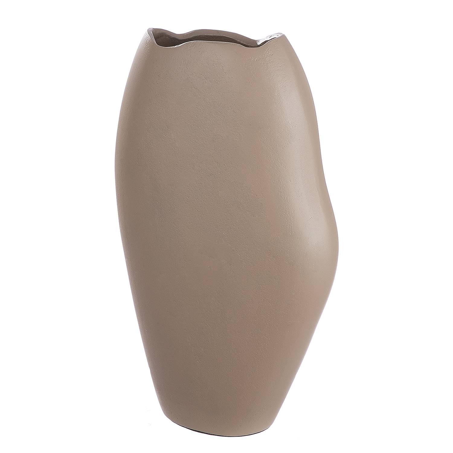 Vase Helena Aluminium Brown 1