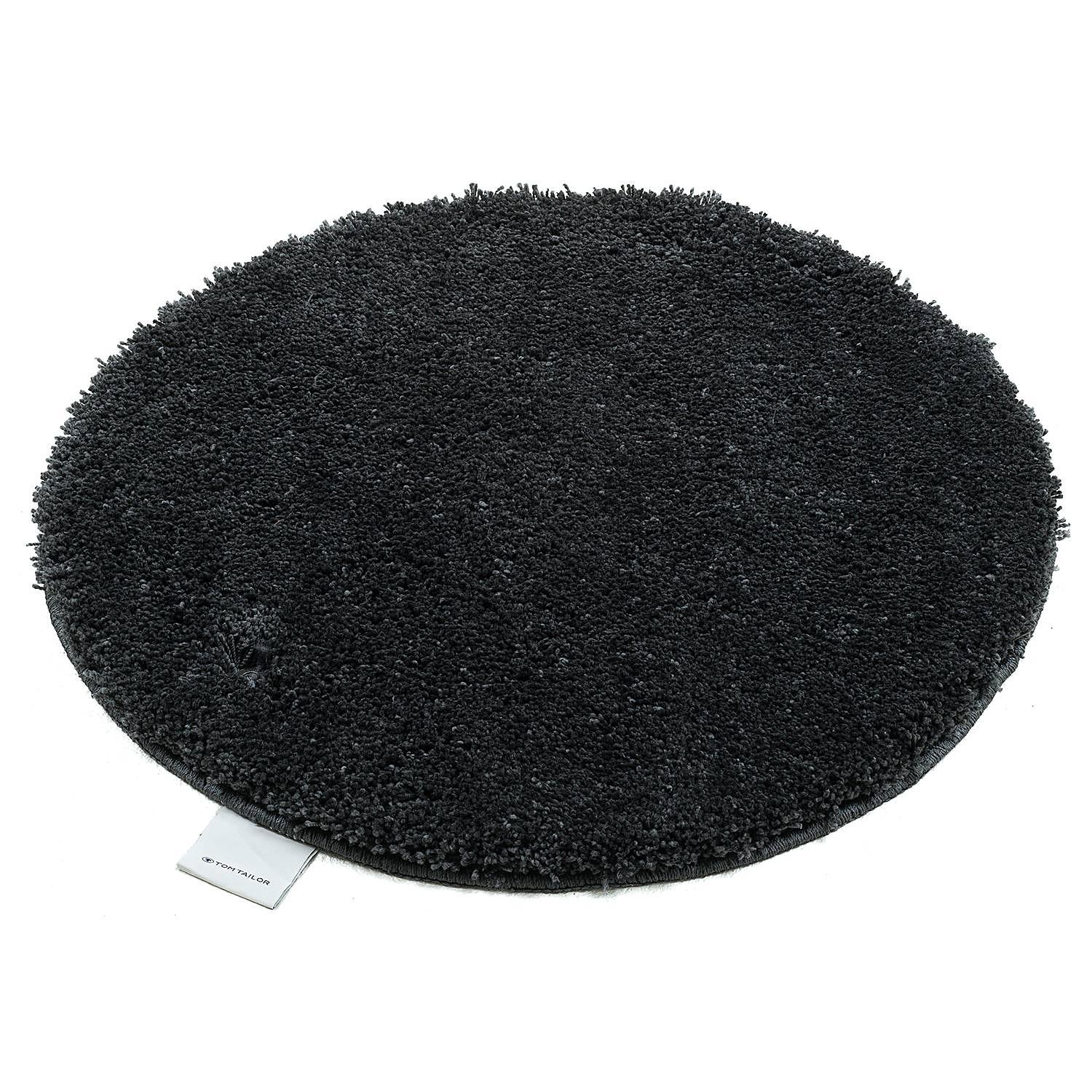 Cozy Bath Uni Badvorleger Anthrazit Ø 60cm 2