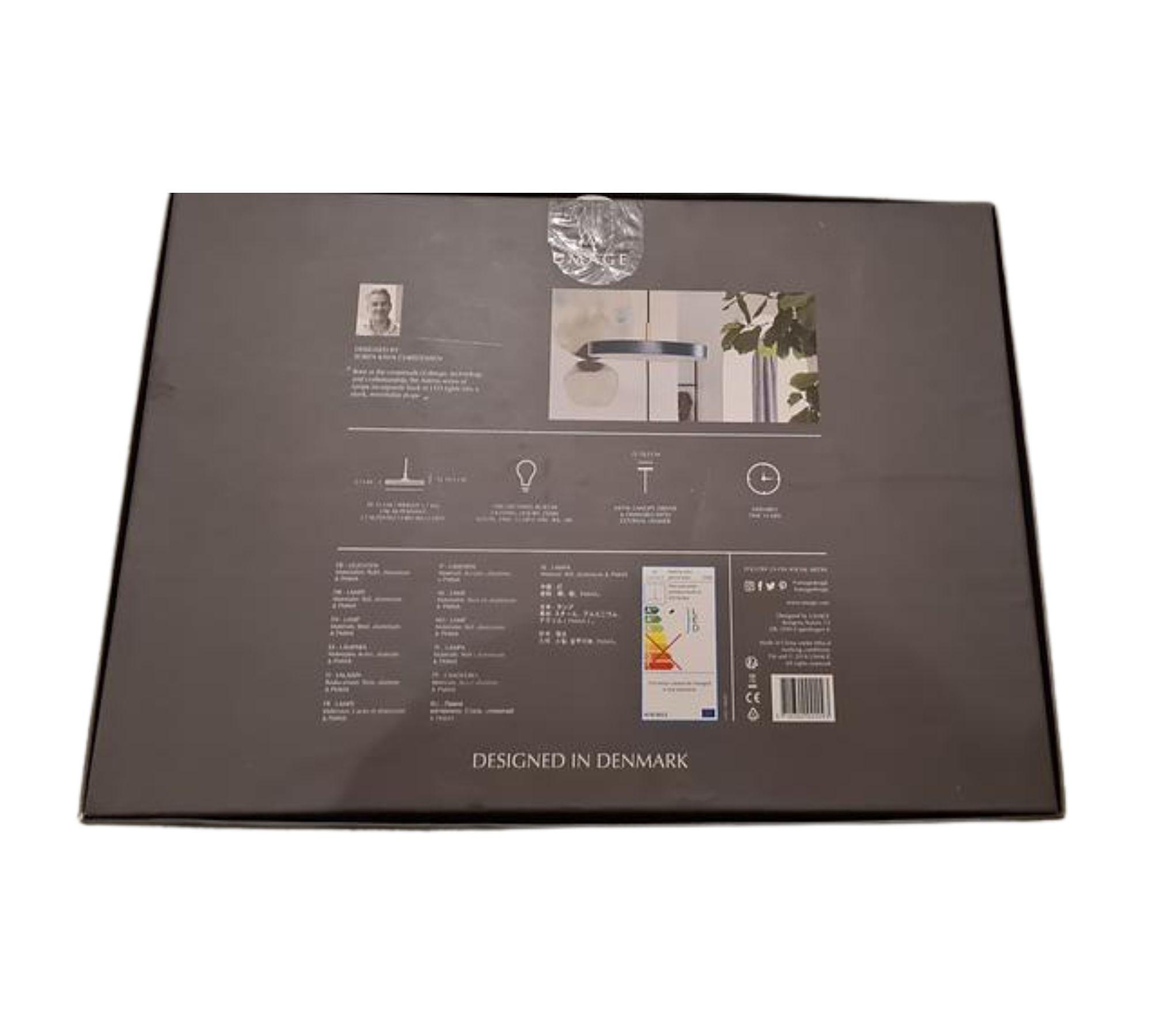 Asteria Pendant Lamp Mini Brass Petrol Blue 5