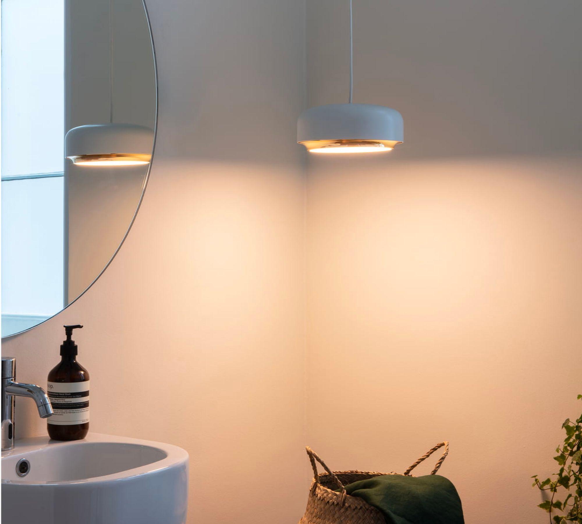 Hazel Mini Pendant Light Metal White 0