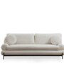 Modernes Sofa 3-Sitzer Creme 5