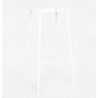 Adam Mono Garden Stool White 2