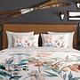 Biber Bettwäsche Aime Baumwolle Beige 200x200 Kissen 70x60cm 3
